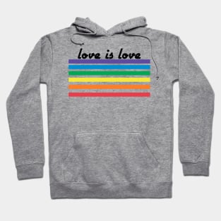 Love is Love Rainbow Hoodie